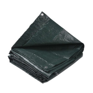 Sun Protection Cover for Rainwater Tank 1000 L Black Waterproof Tarpaulin Tarp Protective Cover for IBC Container